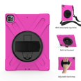 thumbnail image 2 of Detachable Shoulder Strap Case For Ipad Pro 12.9 Inch With Hand Strap, Adjustable Stand, Camera Protection, Durable, 2 of 5