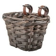 thumbnail image 3 of Colaxi Panier de Vélo Panier de Rangement Panier Tissé Détachable avec 2 Sangles Panier de Guidon avant Panier pour Garçons Filles Cyclisme Brun Foncé, 3 of 8
