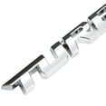 thumbnail image 2 of DNA Motoring EM-L-TURBO-SL 3D Letter Metal Emblem Turbo Badge (Chrome Silver), 2 of 3