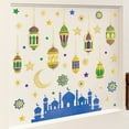 thumbnail image 5 of Jiibva Eid Mubarak Wall Stickers Star Moon Lantern Ramadan Decals Wall Decals Muslim Islamic Window Sticker Decorations DIY Wall Art Stickers for Home Bathroom, 5 of 7