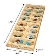 Classic Games, Mancala Strategy Folded Board Games, with Simple Rules, Quick Play , Kids and Family Game Night Fun, Ages 6 and over