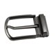 thumbnail image 1 of Hebilla de cinturón reversible Salvador rodillo una sola Punta rectangular decorativa Gris y negro, 1 of 10