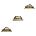 thumbnail image 2 of Vogacara Wooden Christmas LED Bridge Light and Book Decor Music Village Desktop Type1 NO1, 2 of 6