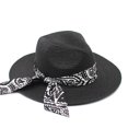thumbnail image 1 of Sombrero de Sol Damas Pescador Pot Hat Primavera y Verano Playa protección Solar Sombrero de Paja Vintage británico Sombrero Visera Casual Sombrero ShuxiuWang 1327533072601, 1 of 3