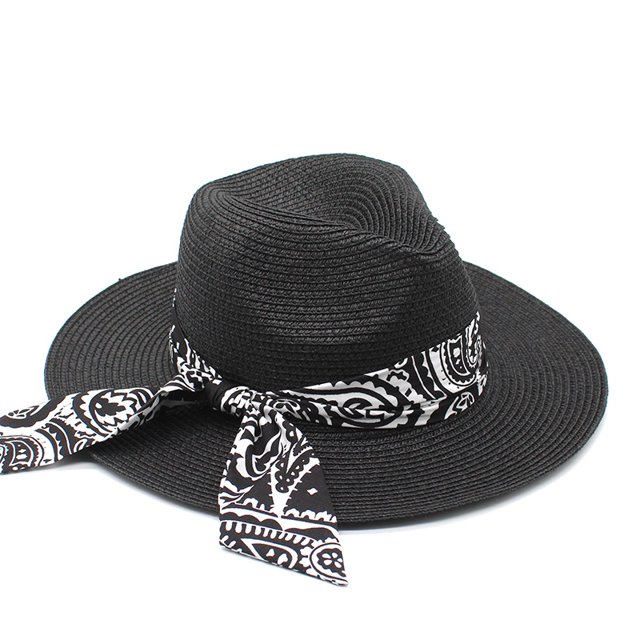 Sombrero de Sol Damas Pescador Pot Hat Primavera y Verano Playa protección Solar Sombrero de Paja Vintage británico Sombrero Visera Casual Sombrero ShuxiuWang 1327533072601
