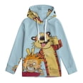thumbnail image 5 of Calvin And Hobbes Kid Hoodies Boys Girls 3D Graphic Sweatshirt Long Sleeve Pullover Hoodie Casual Hooded Sweater Coat M, 5 of 6