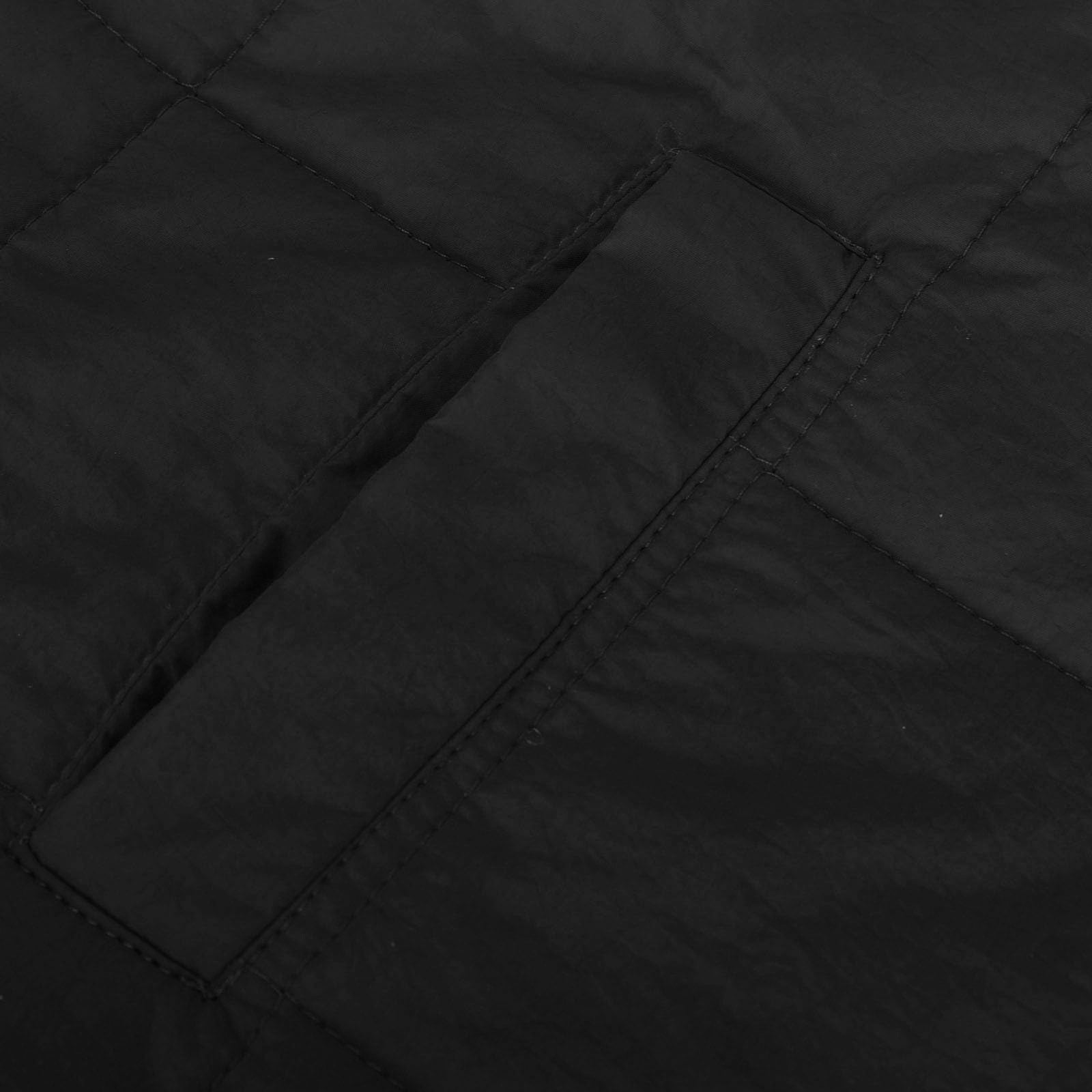 Rigardu Hoodies for Women Pullover Women's Quilted Pullover Puffer Jacket Oversized Long Sleeve Hooded Coats Winter Warm Lightweight Outwear with Pocket Womens Hoodies Black L