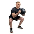 thumbnail image 7 of Body Sport Double Grip Medicine Ball, 8 lb. - Strength Training Weighted Exercise Tool - Softer Kettlebell Alternative for Home Fitness & Gyms, 7 of 7