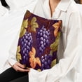 thumbnail image 6 of Grape Stylish Velvet Throw Pillow Covers Set of 2 with Unique Patterns for Bed Pillow - 16x16, 18x18, 20x20 Inches for Various Occasions, 6 of 6