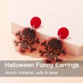 thumbnail image 3 of Pendientes de la serie Halloween, pendientes de fiesta de Halloween., 3 of 5