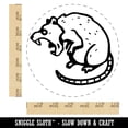 thumbnail image 2 of Ferocious Rat Rodent Snarling Self-Inking Rubber Stamp Ink Stamper - Red Ink - Large 1-1/2 Inch, 2 of 7