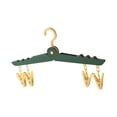 thumbnail image 3 of 4x Percha de Ropa Plegable Portátil, Percha de Abrigo Liviana Percha de Dormitorio Antideslizante Percha de Secado de Ropa Pantalones Faldas Perchas P 4 piezas, 3 of 8
