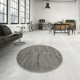 thumbnail image 3 of Ahgly Company Indoor Rectangle Contemporary Gunmetal Gray Abstract Area Rugs, 3' x 5', 3 of 6