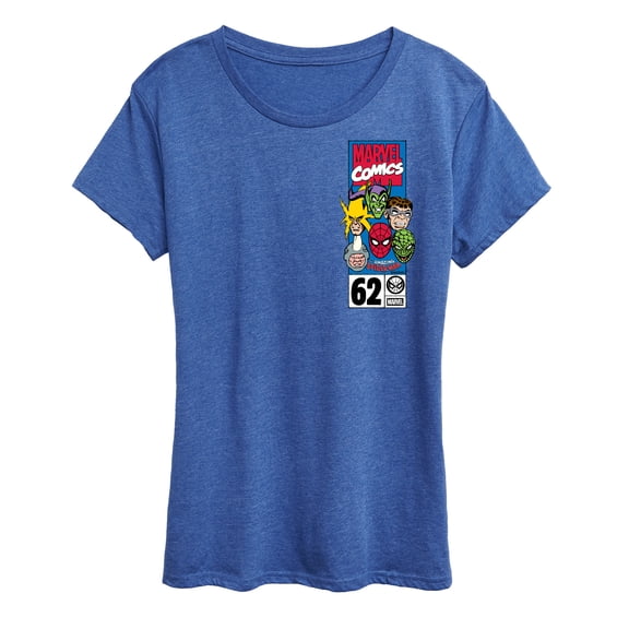 Spider-Man - Character Collage - Women's Short Sleeve Graphic T-Shirt