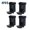 4pcs For DW MIL, variant on 2 Piece Wall Mount Battery Holder Power Tool Drill Organizer 2-in-1 Holder For Mil*wau*kee De*walt 18V Batteries Mount Base