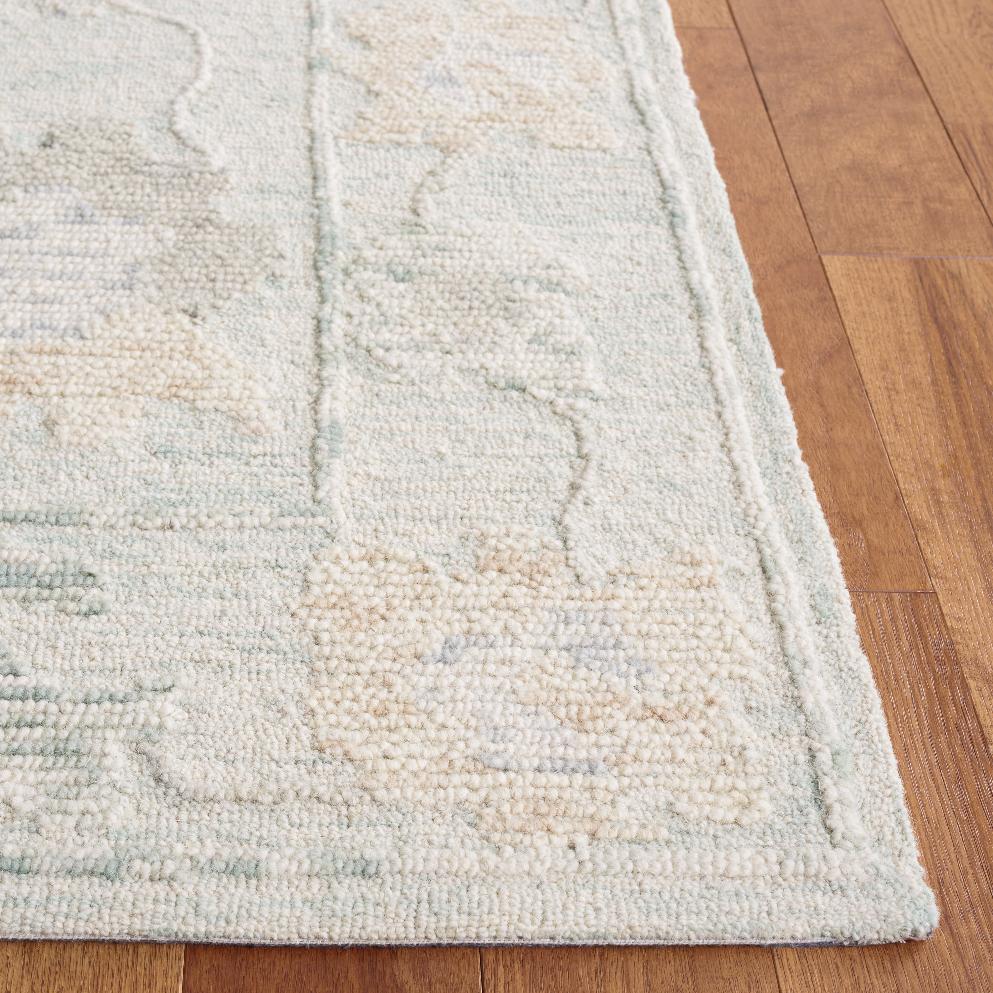SAFAVIEH Abstract Lysette Floral Area Rug, Beige/Grey, 4' x 6'