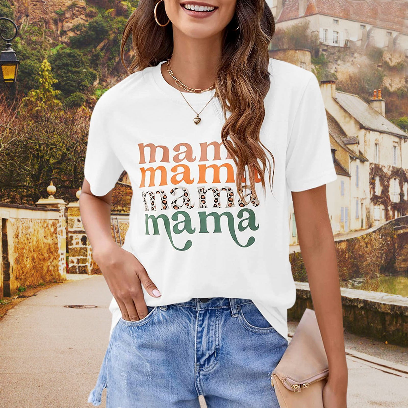 wendunide oversized t shirts for women 