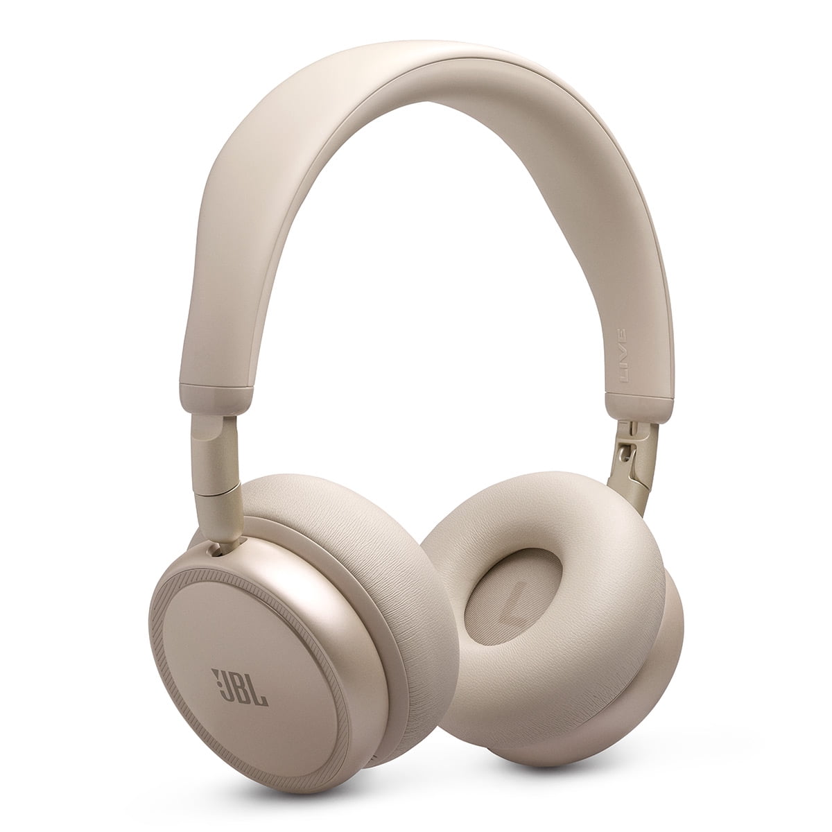 JBL Live 680NC Wireless Over-Ear Noise Cancelling Headphone Bundle with gSport Case (Champagne)
