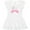 AA-White, variant on Inktastic I'm One- cute unicorn 1st birthday Gift Baby Girl Dress