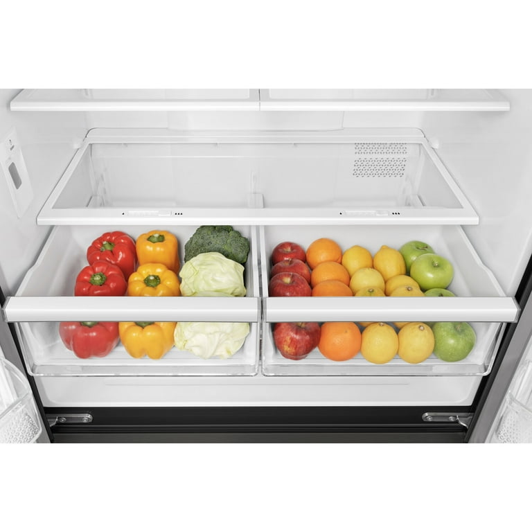 MORA 26 cu ft French Door Refrigerator, Black - Walmart.com