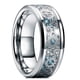 thumbnail image 1 of Anillo de fibra de carbono para boda de tungsteno con borde biselado de ranura de Color dorado de 8mm para hombre, anillo de acero inoxidable con rueda de engranaje Punk para hombre Tan Jianjun unisex, 1 of 2