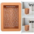 thumbnail image 1 of Minkissy Boîte de Rangement Transparente en Acrylique pour Banque, Anniversaire, Lot de 1, 1 of 6