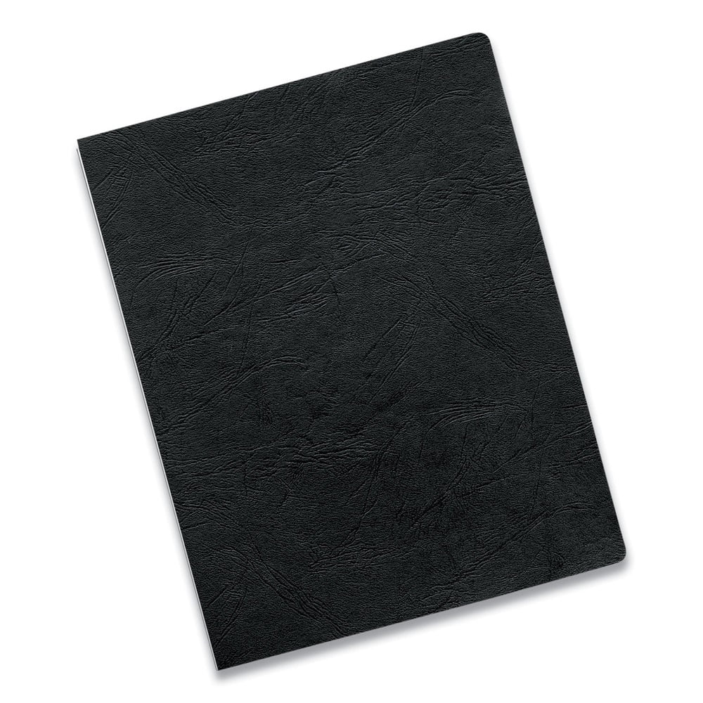Fellowes Executive Presentation Binding System Covers 11-1/4 x 8-3/4 Black 50/Pack 52146