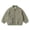 Army Green, variant on Kids Solid Polar Fleece Zip Front Jackets Stand Collar Bear Embroidery Casual Warm Outerwear for Girls Boys
