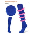 thumbnail image 2 of Spencer 2 Pairs Knee High Compression Socks for Women & Men, Multi-Sport Athletic Compression Socks Support for Baseball, Softball, Football, Running, Cycling, 2 of 9