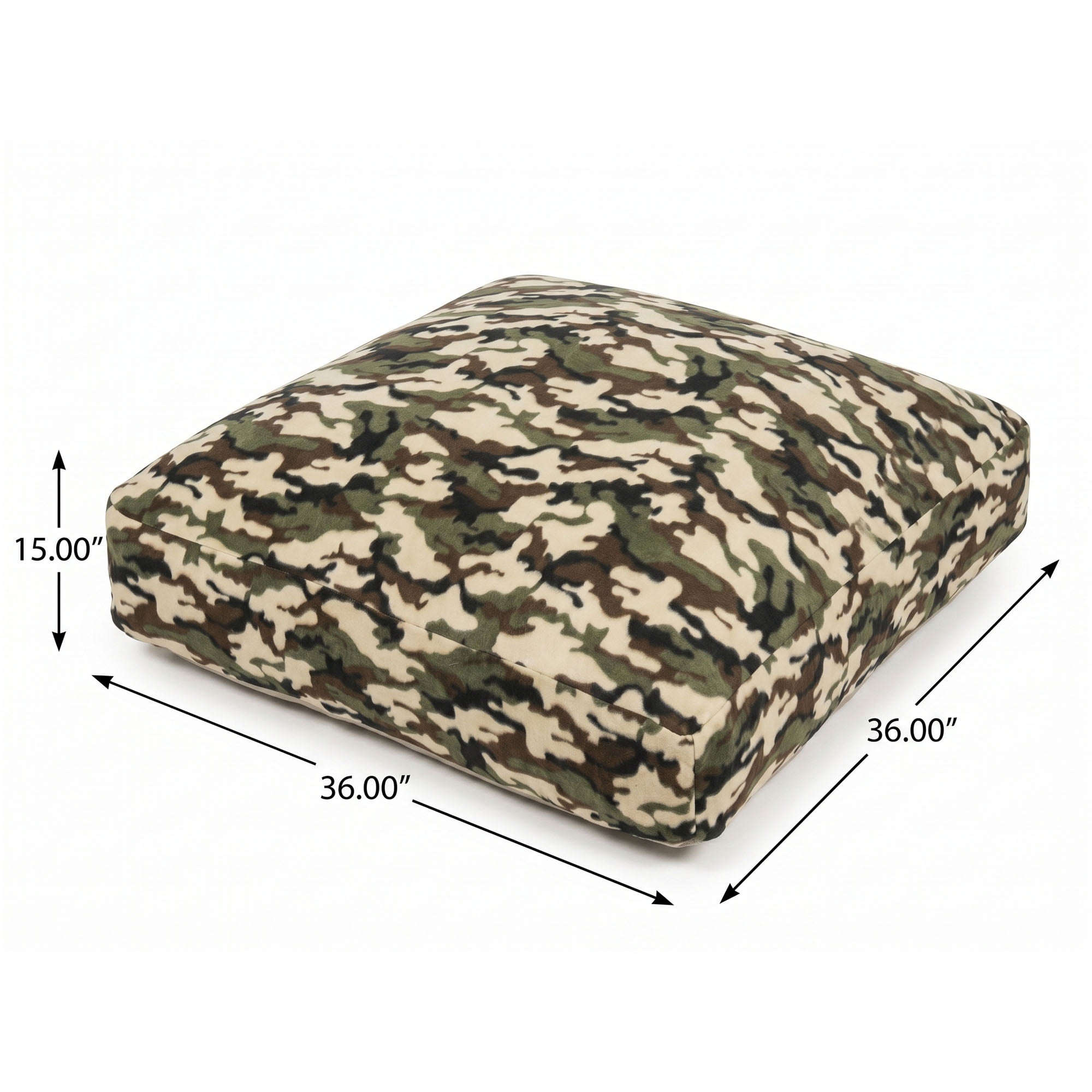 Sensory Crash Pad for Kids & Adults,Soft Landing Crash Mat with Foam Blocks,Removable and Washable Cover,Non-Slip Bottom for Jumping, Relaxing & Play,36" x 36"