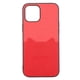 thumbnail image 1 of Funda tipo cartera de cuero para iPhone 12 Pro Max con tarjetero de crédito Funda protectora trasera delgada de cuero PURojo, 1 of 5