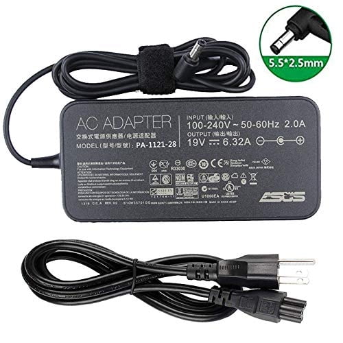 Cargador adaptador de CA de 120 W para Asus ROG GL502 GL551J GL552VW G