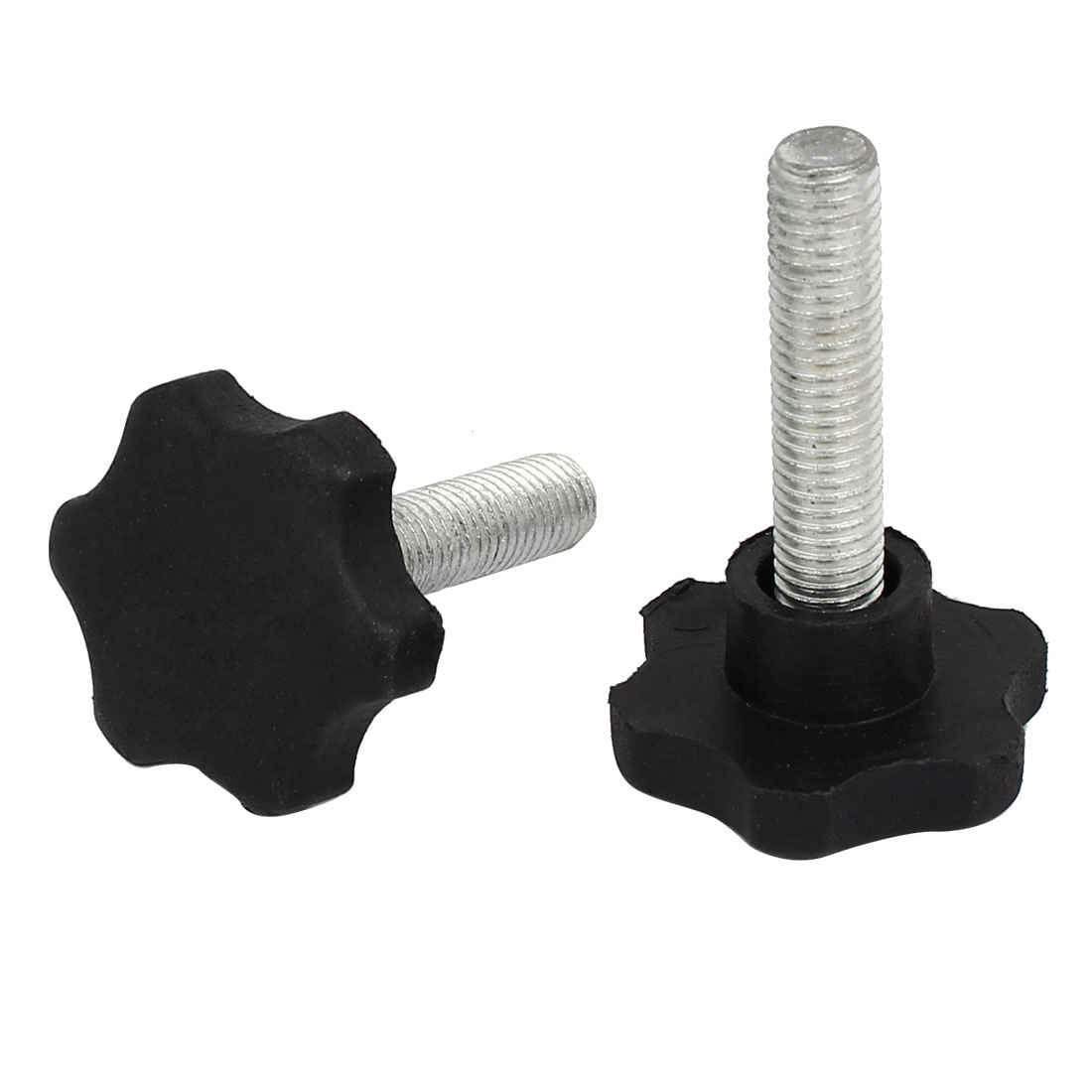 Uxcell M10x40mmx41mm Plastic Hexagonal Head Bolt Stud Clamping Knobs