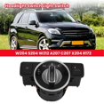 thumbnail image 2 of Car Knob Button Headlight Switch Light Switch for Benz W204 S204 W212 A207 C207 X204 R172 C SLK GLK, 2 of 5
