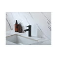 thumbnail image 4 of Elegant Kitchen and Bath Mia Single Hole Single Handle Bathroom Faucet in Matte Black, 4 of 10
