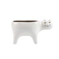 thumbnail image 2 of Cute Shaped Ceramic Planter Pot, for Succulents Cactus Small Plants Home Decor, 2 of 7