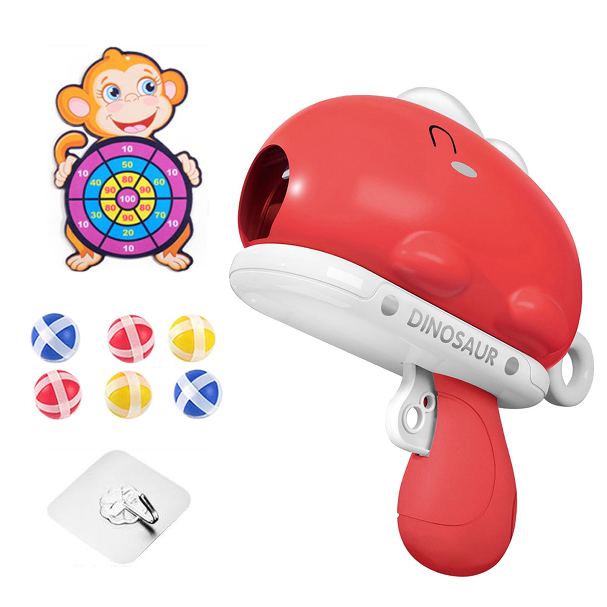 Shooting Ball Toy Dinosaur Toy with Ball Shooting Target Practice Games