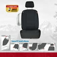 thumbnail image 6 of Genuine Dickies 2 Piece Aquablock Universal Car Seat Covers, Gray, 6 of 14