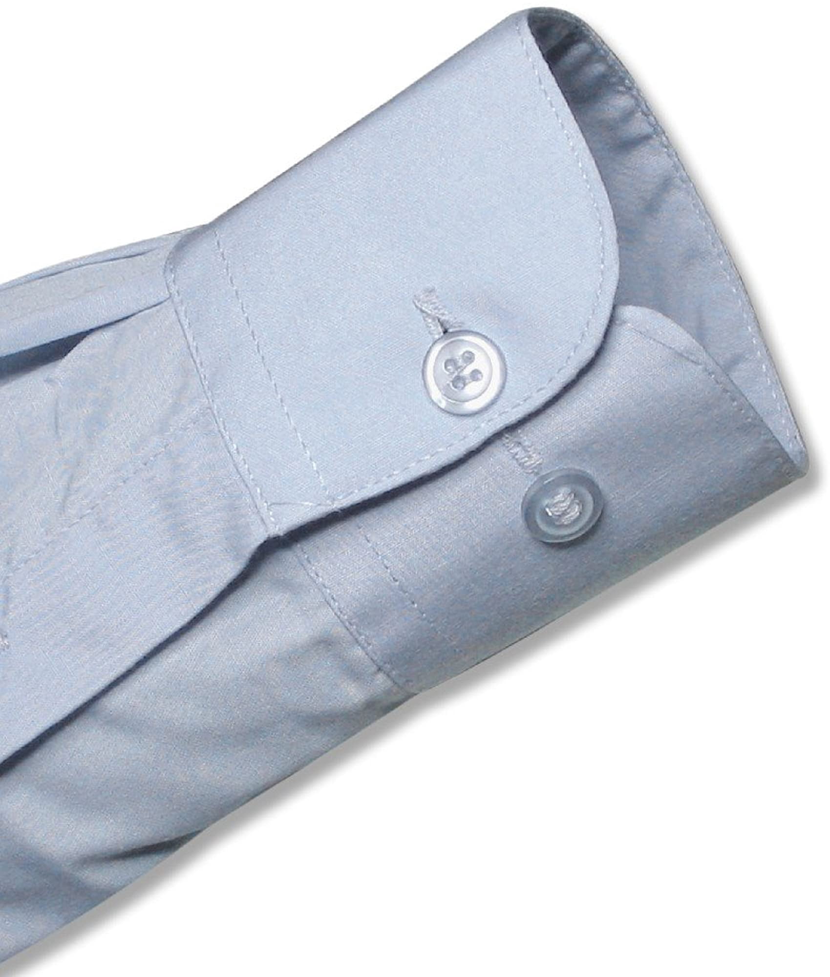 Mens Powder Blue Dress Shirt w 