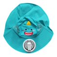 thumbnail image 1 of Sombrero de visera con ventilador Salvador Sombrero de ventilador de refrigeración Ligero 3 velocidades Recargable por USB Lindo Hebilla A, 1 of 8