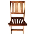 thumbnail image 5 of Juego de 4 Sillas Plegables De Madera Sólida – Rústico Tratable NATIVO MUEBLES JARDIN, 5 of 5