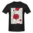 thumbnail image 4 of Bingfone Leaves And Anemone Men'S Loose Fit Short-Sleeve Pocket T-Shirt, 4 of 7