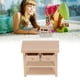 thumbnail image 4 of Gabinete de Baño ANGGREK Muebles de Casa de Muñecas Madera de Abedul 1/12, 4 of 7