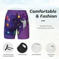 thumbnail image 5 of Fotbe Astronaut Men’s Swim Trunks Quick Dry Swim Shorts Board Shorts with Mesh Lining-Small, 5 of 9