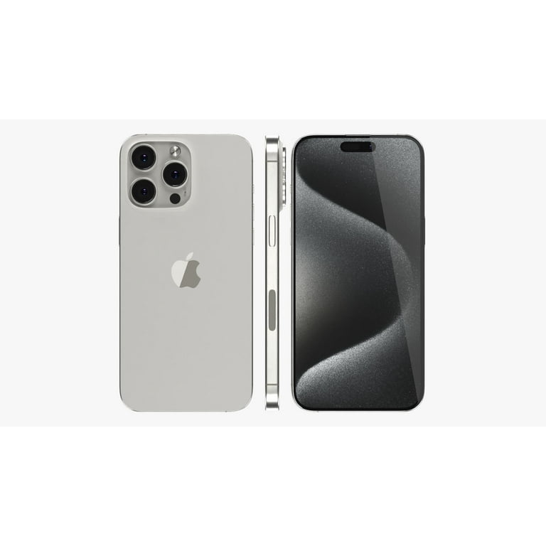 AT&T Apple iPhone 15 Pro Max 256GB White Titanium 