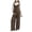 Brown, variant on HSMQHJWE Women's Maternity Leopard Print Overalls Spaghetti Strap Straight Leg Pregnancy Jumpsuit with Pocket