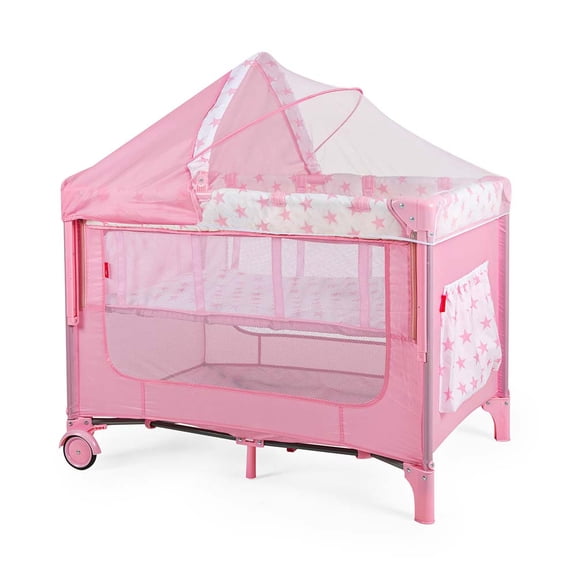 Cuna Colecho D´Bebé Love & Care Rosa
