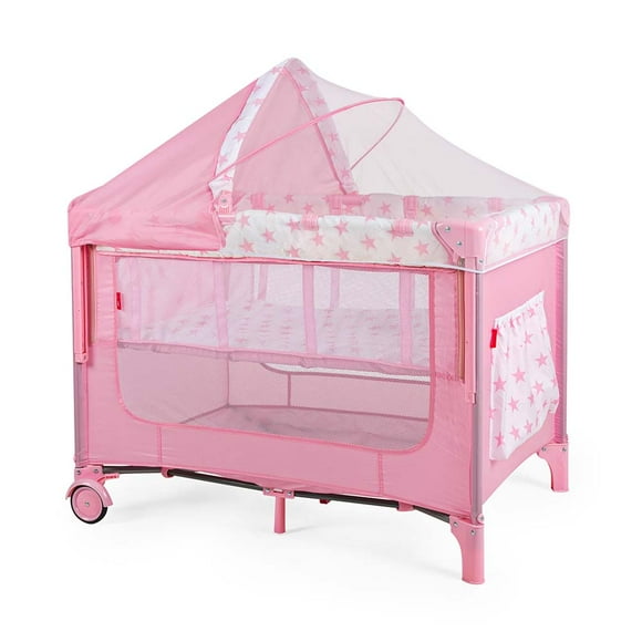 Cuna Colecho D´Bebé Love & Care Rosa