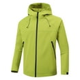 thumbnail image 6 of GEWSEY Rain Jacket for Women Waterproof Lightweight Windbreaker Jacket with Hood Packable Raincoat with Pockets (Green, 3XL), 6 of 8