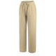 thumbnail image 4 of Pantalones Rectos Pantalones casuales de mujer Bolsillos de lino de algodón con cordón Pantalones de dama (Beige L) Ygjytge para Mujer Beige T M, 4 of 7